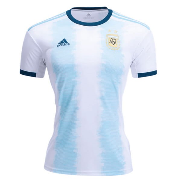 Camiseta Argentina 1ª Mujer 2019 Azul Blanco